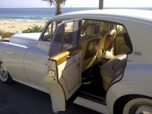 Summer Wedding Bentley Limo