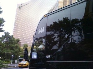 Las Vegas Party Bus Turn Around