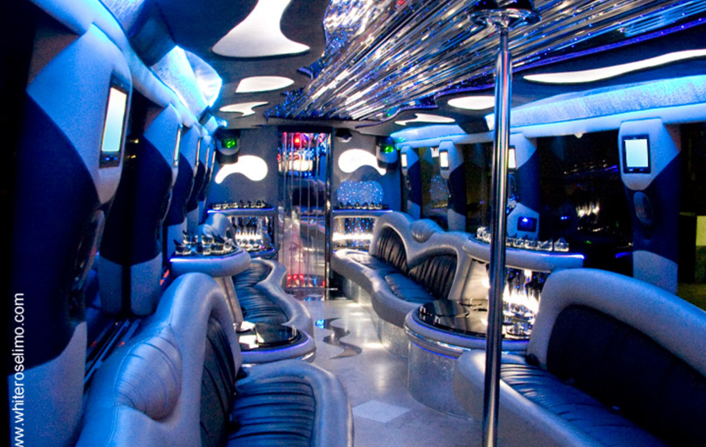 Luxury Party Bus Interior