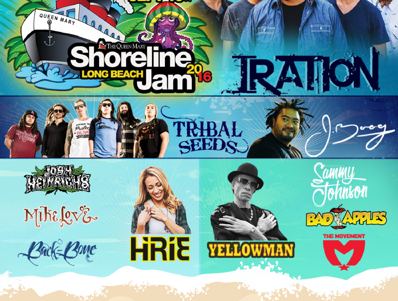 Shoreline Jam Reggae Concert at Queen Mary