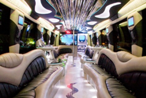 Luxury Party Bus Interior – 44 Pass