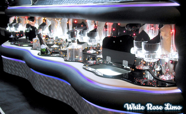 Mercedes Benz Limousine Interior