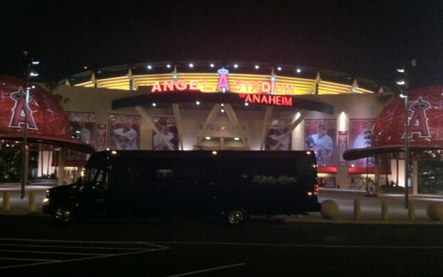 #30 Party Bus at Angel Stadium