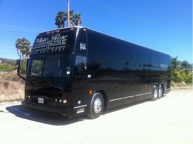 Luxury Party Bus at Temecula Winery