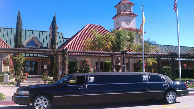 Black Lincoln Limousine