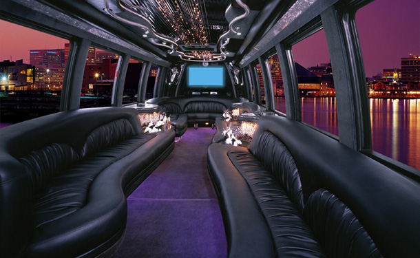 Funeral Limo Bus Orange County