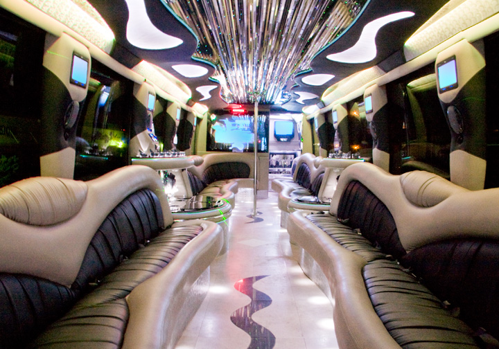 Luxury Party Bus Interior