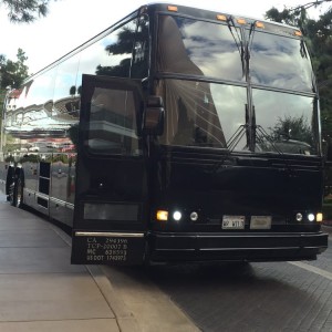 large holiday party bus rental