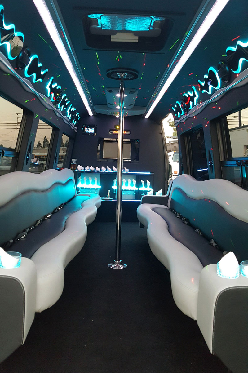 mercedes party van