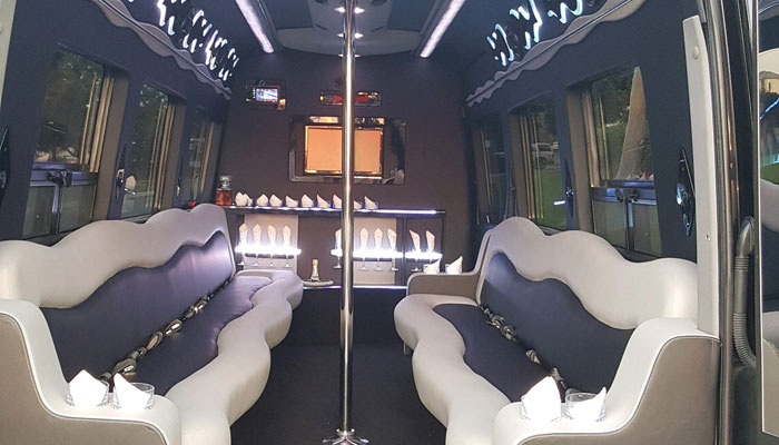 #30 Party Bus Rental in Newport Beach - Interior Photo