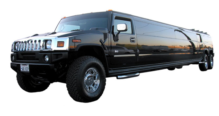 black hummer h2 limo