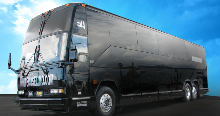 44 Passenger party bus rental in Rancho Santa Margarita