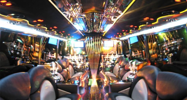 #40 Luxury Party Bus Interior